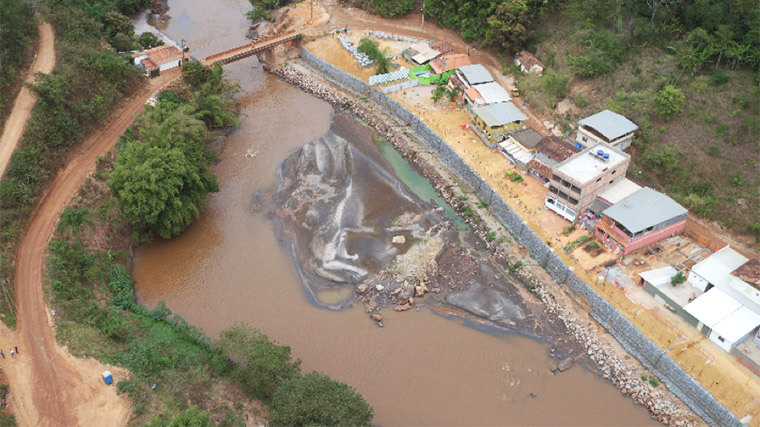 Ações de prevenção para o período chuvoso já estão acontecendo em Barra Longa. | Foto: Divulgação