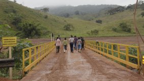 Visita Técnica ao Distrito de Gesteira - Barra Longa - Em Pauta Terrenos onde possivelmente sera reconstruída a Comunidade