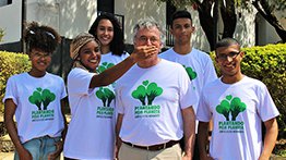 Children and youth from Mariana, Minas Gerais, participated in the 2nd Plant-for-the-Planet Academy