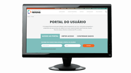 User Portal is the newest Customer Service Channel of the Renova Foundation