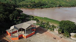 Improved facilities in Prainha do Jao, in Tumiritinga