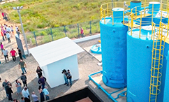SEWAGE TREATMENT PLANTS ARE COMPLETED WITH COMPENSATORY RESOURCES, IN LINHARES (ES)