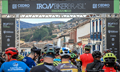 Maior prova de mountain bike da América Latina atravessa o novo distrito de Bento Rodrigues